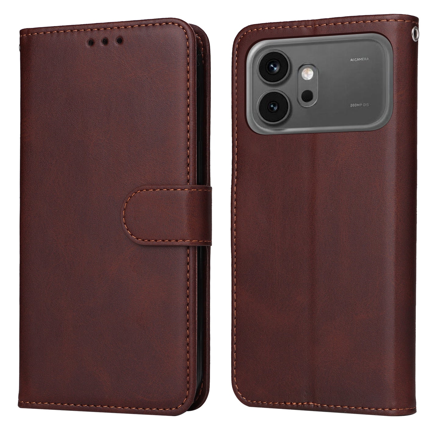 For Honor 600 Pro 5G / Honor 600 5G Case Wallet PU Leather Folio Flip Phone Cover