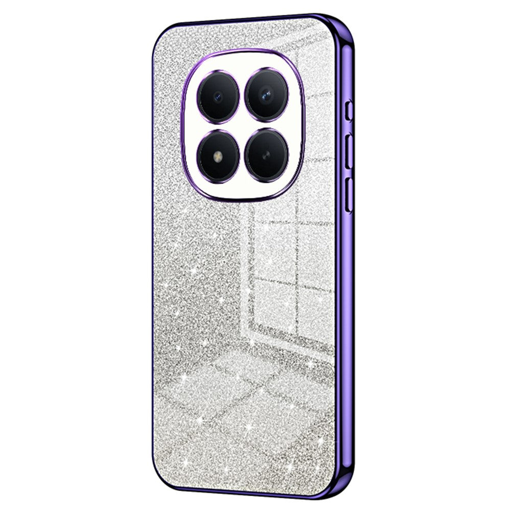 For Xiaomi Redmi Note 15 Pro 4G (Global) Case Electroplating Gradient Glitter TPU Phone Cover
