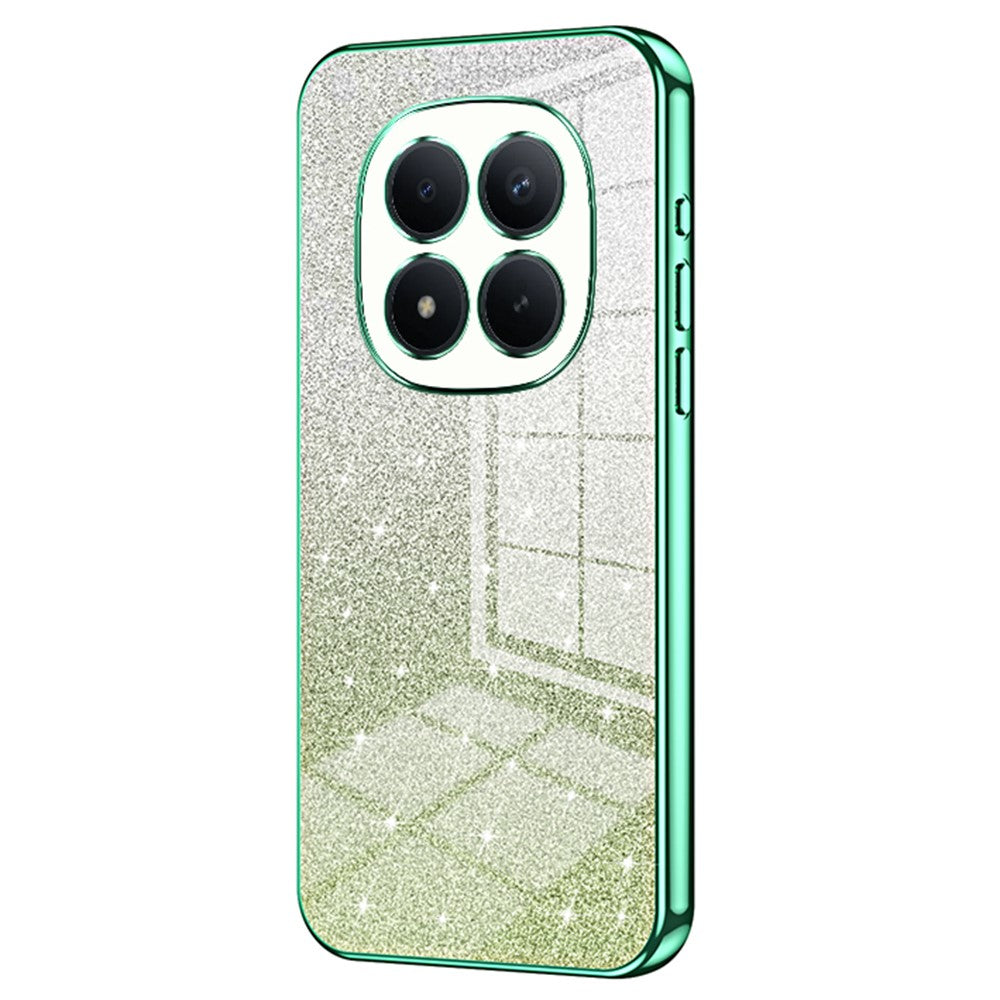 For Xiaomi Redmi Note 15 Pro 4G (Global) Case Electroplating Gradient Glitter TPU Phone Cover