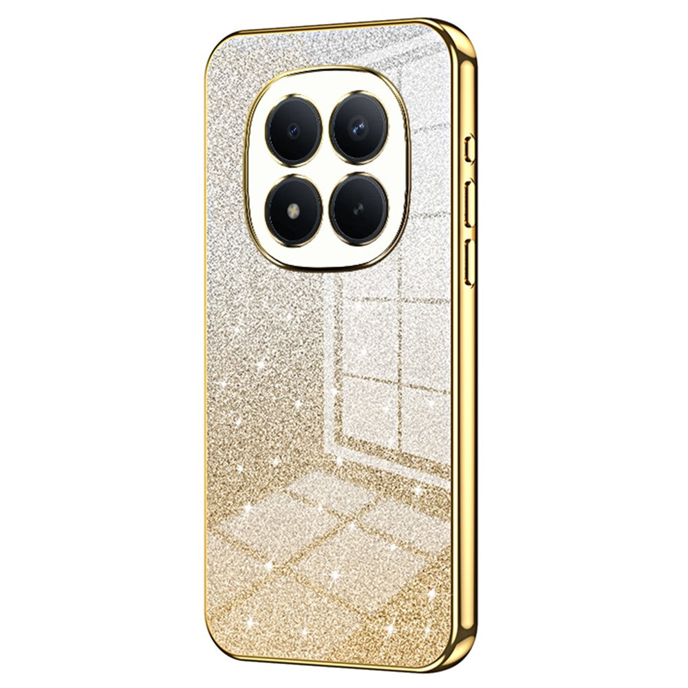 For Xiaomi Redmi Note 15 Pro 4G (Global) Case Electroplating Gradient Glitter TPU Phone Cover