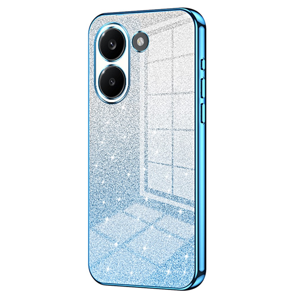 Case For Xiaomi Poco X8 Pro 5G  /  Redmi Turbo 5 5G Electroplating Gradient Glitter TPU Phone Cover
