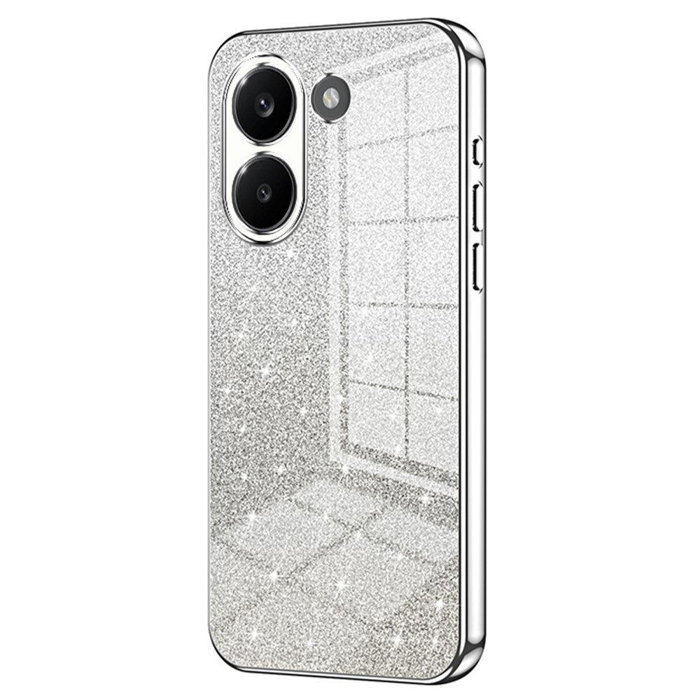 Case For Xiaomi Poco X8 Pro 5G  /  Redmi Turbo 5 5G Electroplating Gradient Glitter TPU Phone Cover