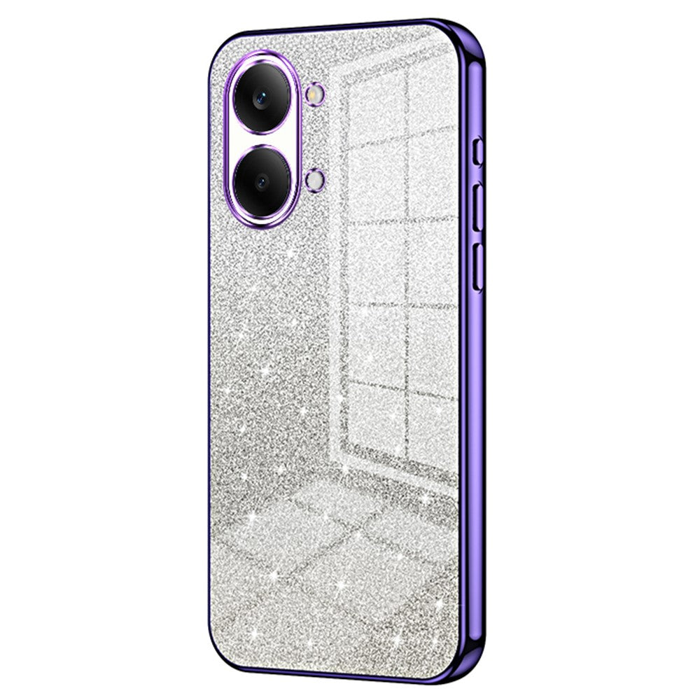 Case For Xiaomi Poco X8 Pro Max 5G  /  Redmi Turbo 5 Max 5G Electroplating Gradient Glitter TPU Phone Cover