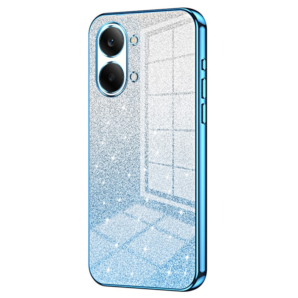 Case For Xiaomi Poco X8 Pro Max 5G  /  Redmi Turbo 5 Max 5G Electroplating Gradient Glitter TPU Phone Cover