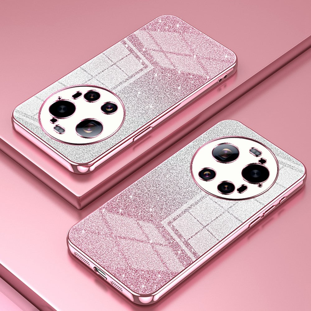 For Xiaomi 17 Ultra 5G Case Electroplating Gradient Glitter TPU Phone Cover
