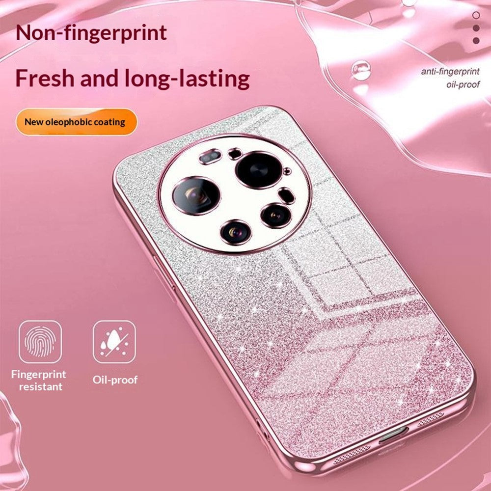 For Xiaomi 17 Ultra 5G Case Electroplating Gradient Glitter TPU Phone Cover