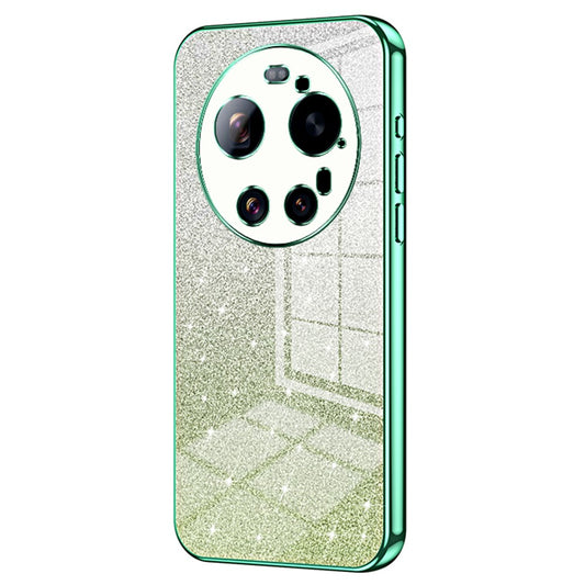 Xiaomi 17 Ultra 5G Handyhülle – aus galvanisiertem, glitzerndem TPU mit Farbverlauf