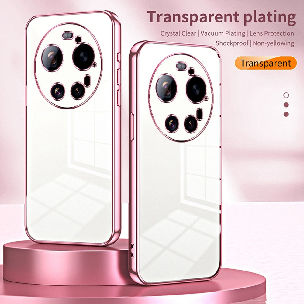 For Xiaomi 17 Ultra 5G Case Electroplating Frame Soft TPU Phone Cover