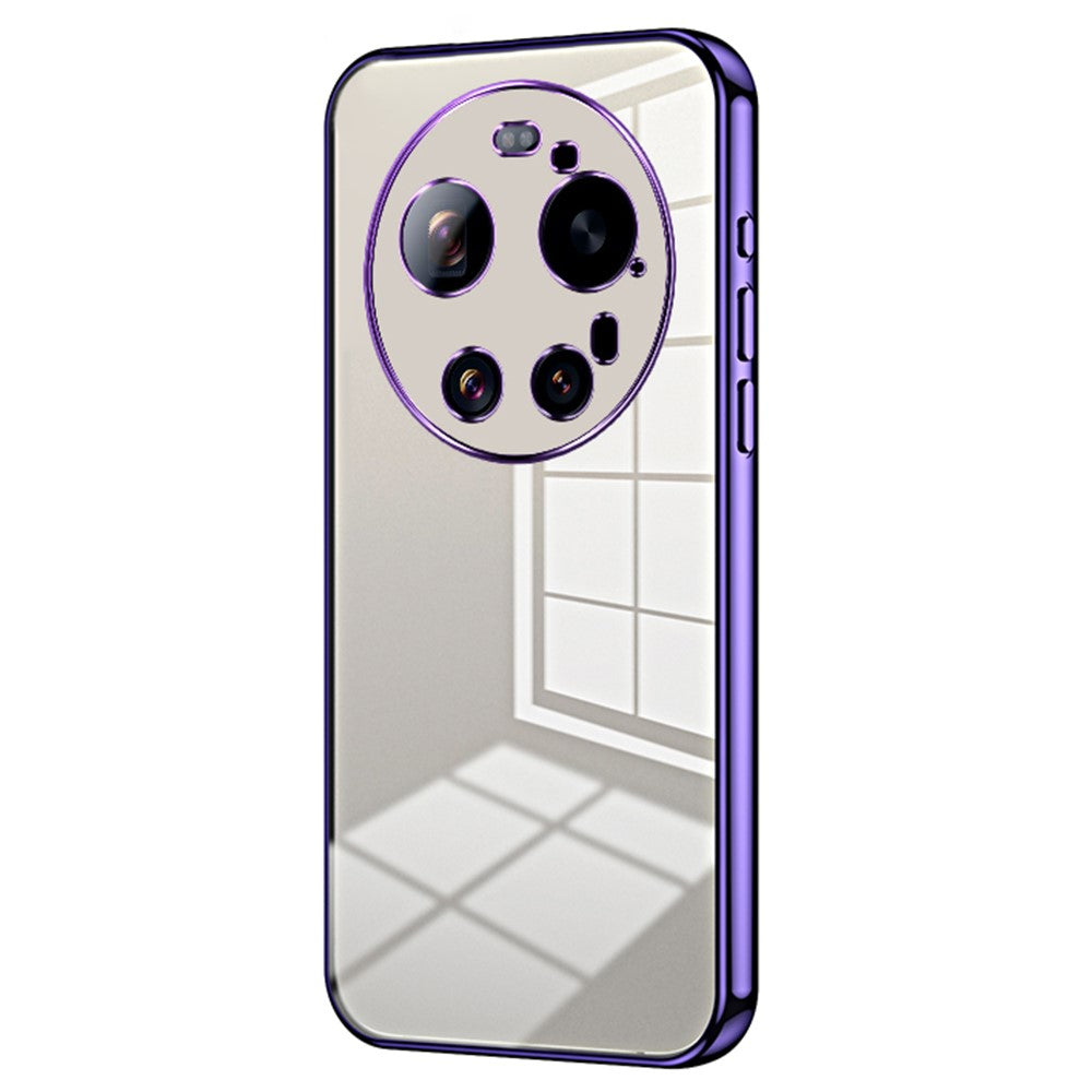 For Xiaomi 17 Ultra 5G Case Electroplating Frame Soft TPU Phone Cover