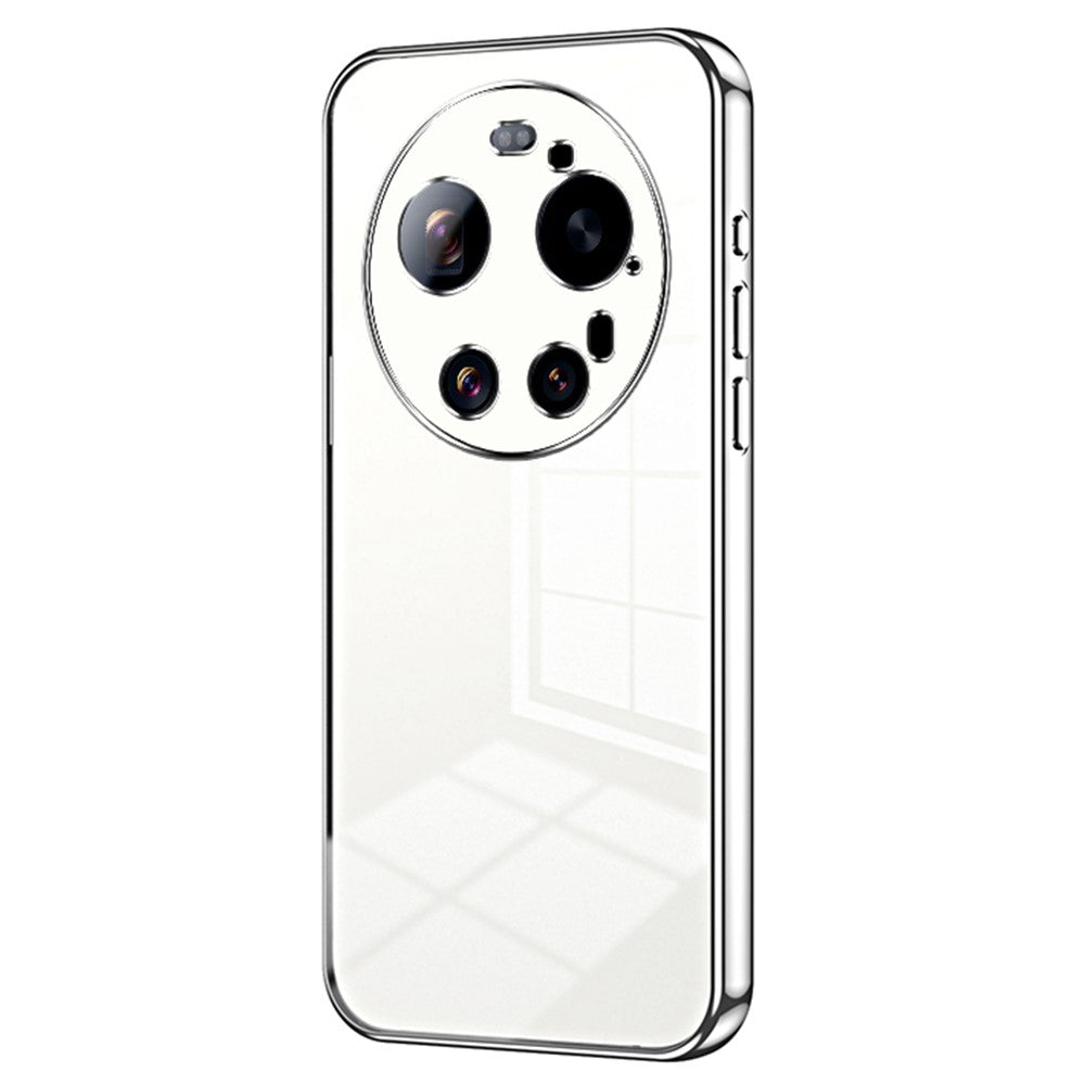 For Xiaomi 17 Ultra 5G Case Electroplating Frame Soft TPU Phone Cover