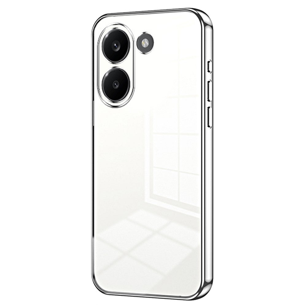 Case For Xiaomi Poco X8 Pro 5G  /  Redmi Turbo 5 5G Electroplating Frame Soft TPU Phone Cover