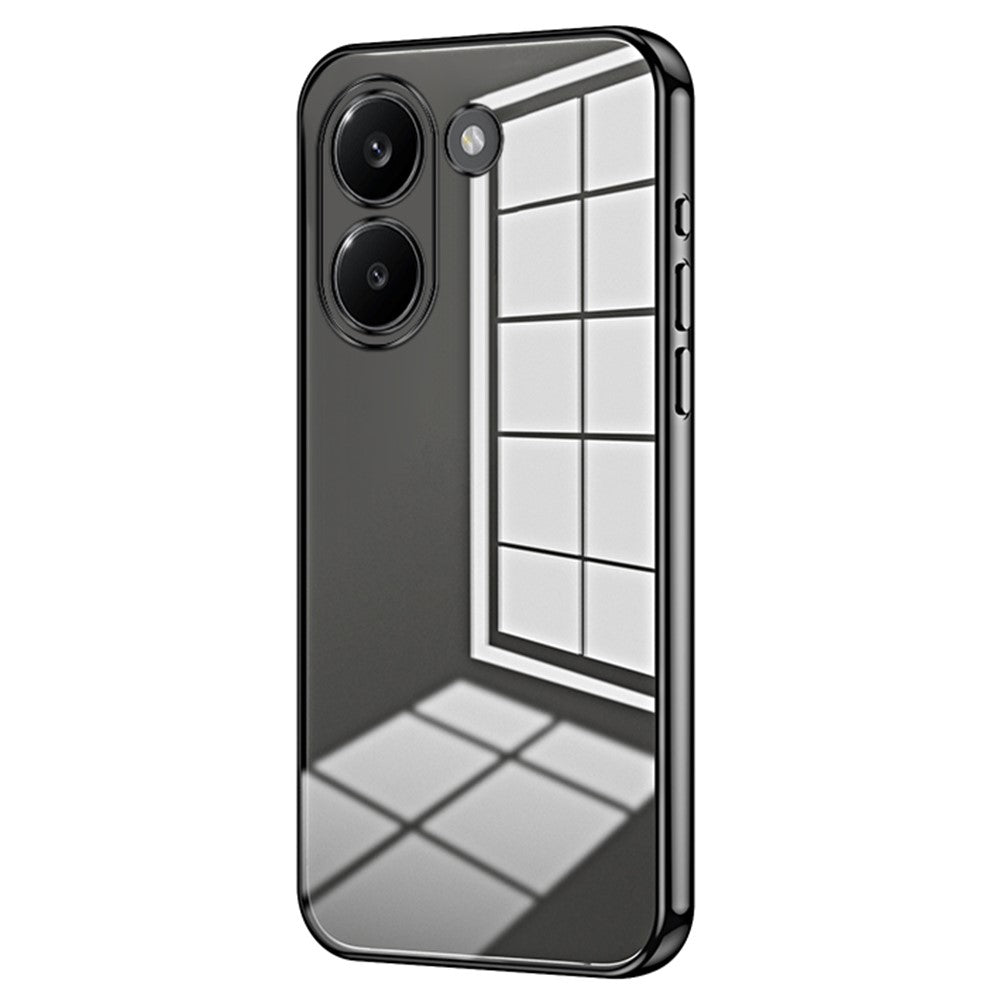 Case For Xiaomi Poco X8 Pro 5G  /  Redmi Turbo 5 5G Electroplating Frame Soft TPU Phone Cover