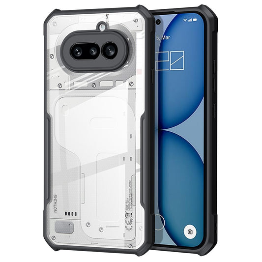 Nothing Phone (4a) Handyhülle – Stoßfeste TPU-Hülle + transparente Acryl-Rückseite