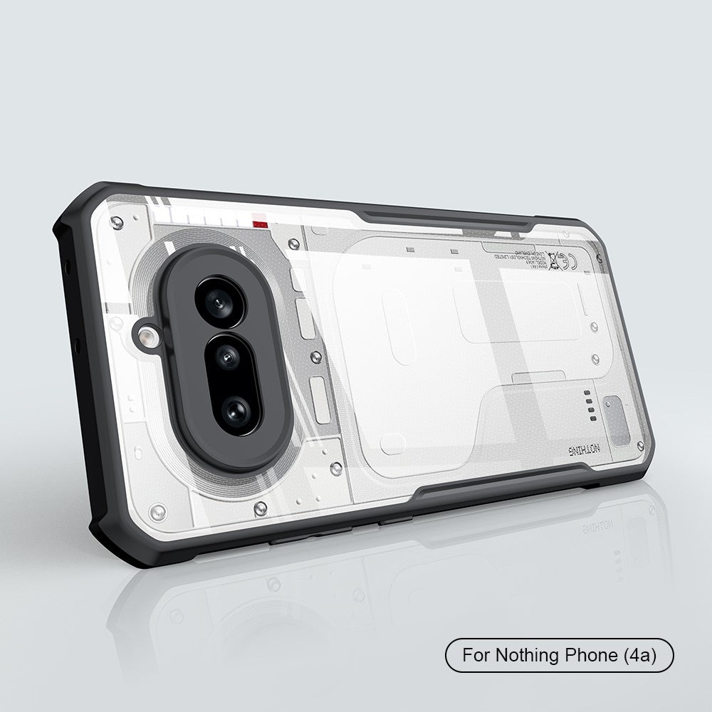 Nothing Phone (4a) Handyhülle – Stoßfeste TPU-Hülle + transparente Acryl-Rückseite