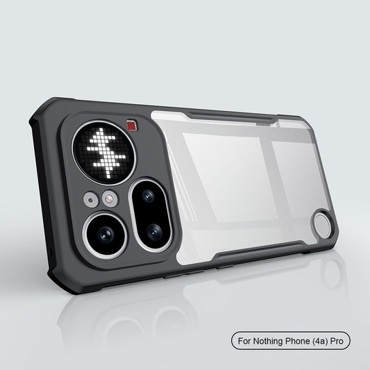 Nothing Phone (4a) Pro Handyhülle – Stoßfeste TPU-Hülle + transparente Acryl-Rückseite