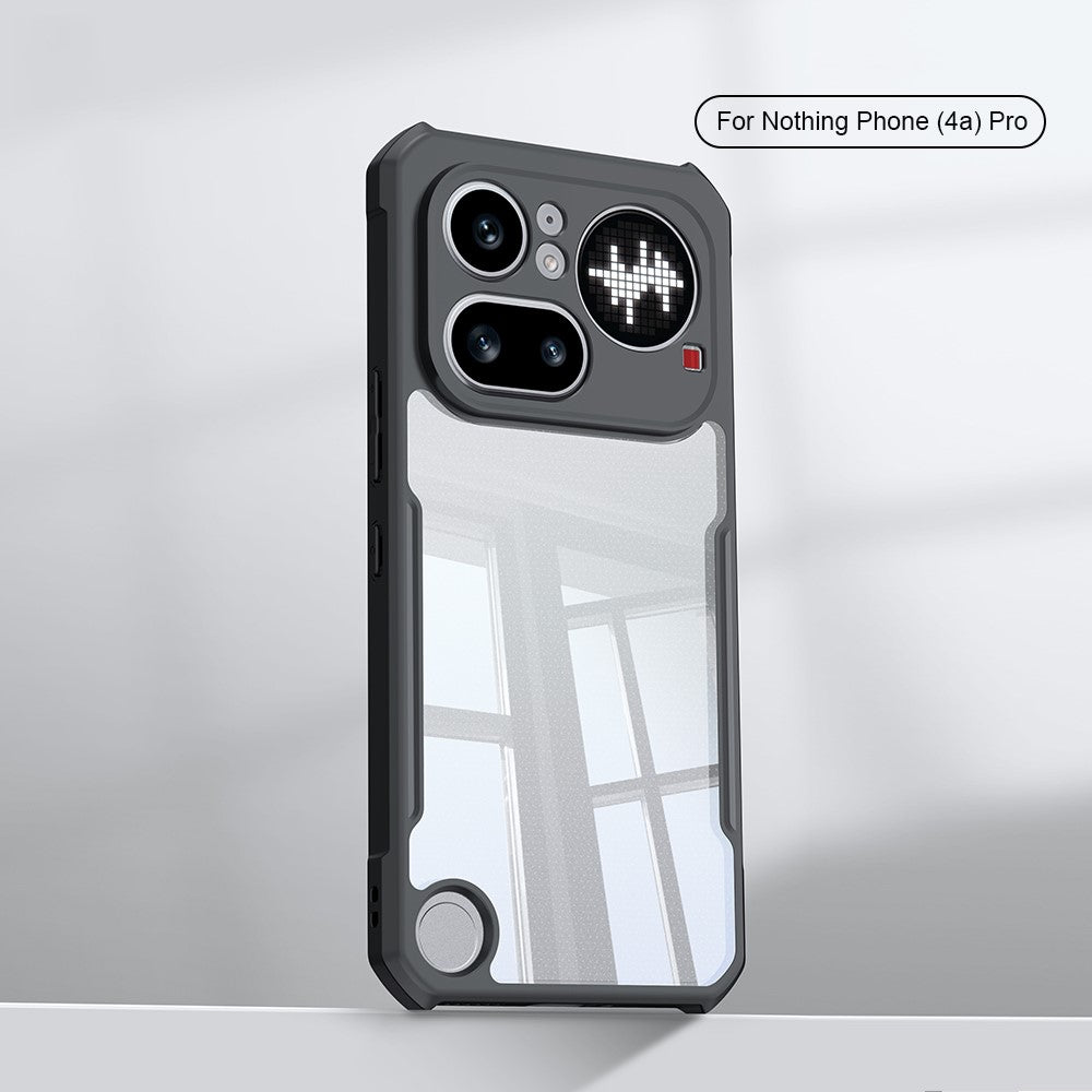 Nothing Phone (4a) Pro Handyhülle – Stoßfeste TPU-Hülle + transparente Acryl-Rückseite