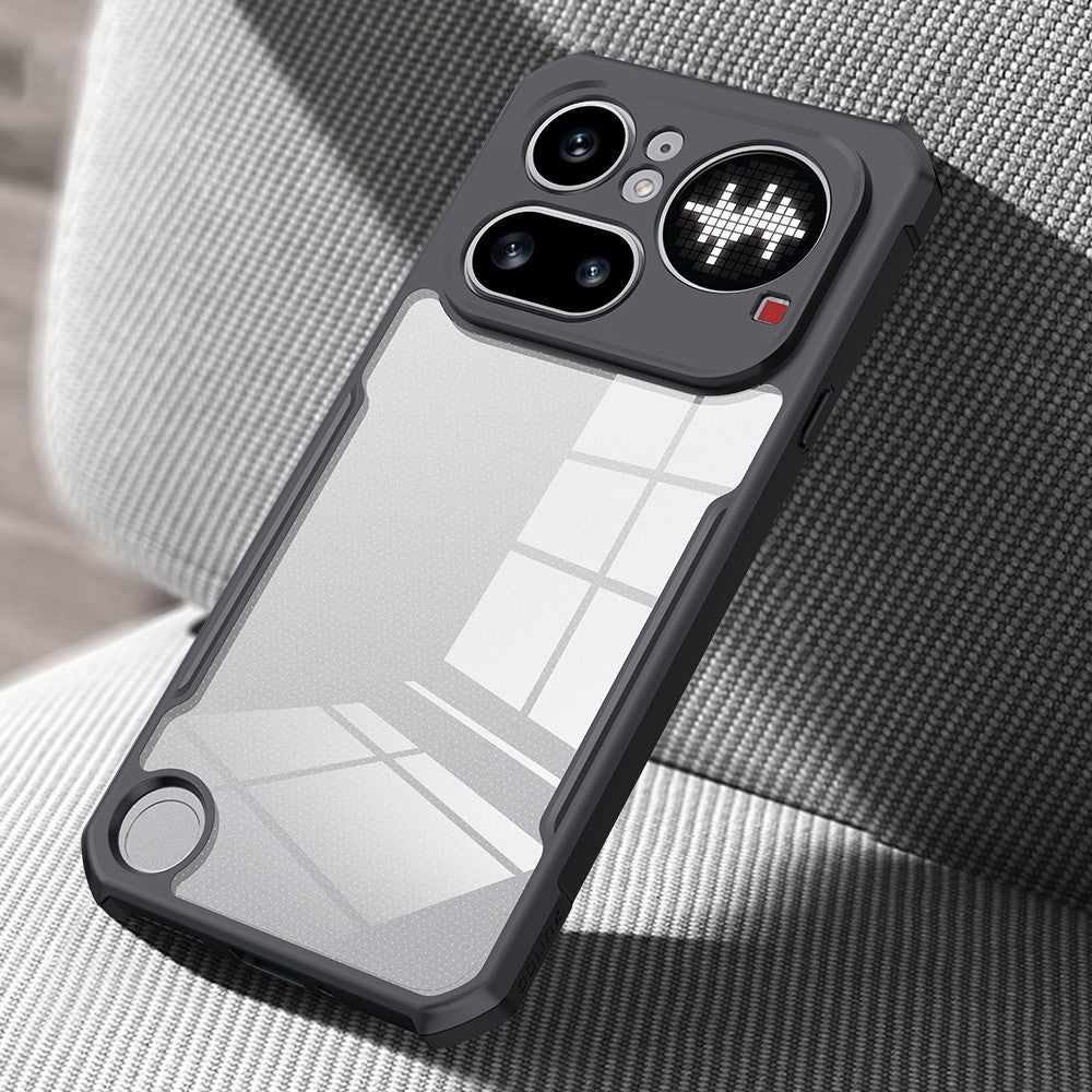 Nothing Phone (4a) Pro Handyhülle – Stoßfeste TPU-Hülle + transparente Acryl-Rückseite