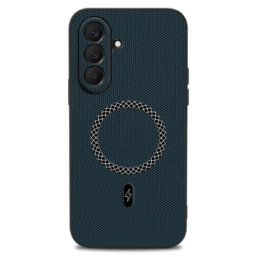 For Samsung Galaxy A57 5G Case Triangle Texture PU Leather Shockproof Ultra Thin Cover