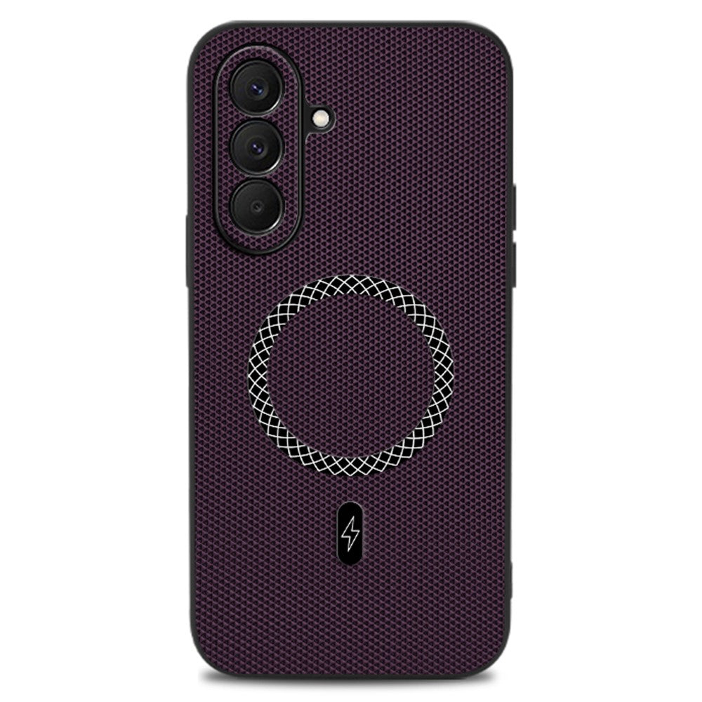 For Samsung Galaxy A57 5G Case Triangle Texture PU Leather Shockproof Ultra Thin Cover