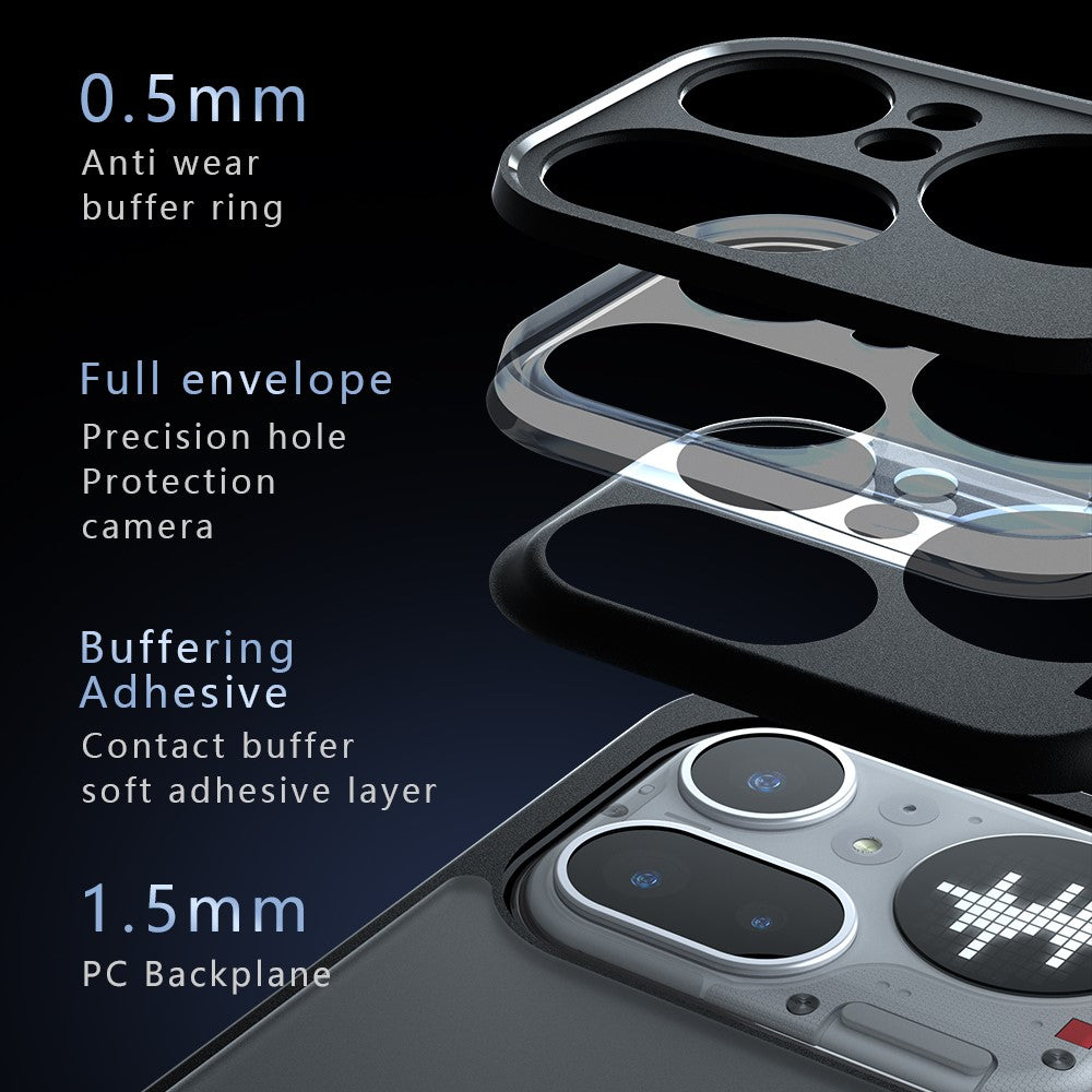 For Nothing Phone (4a) Pro Case TPU + PC Shockproof Phone Cover