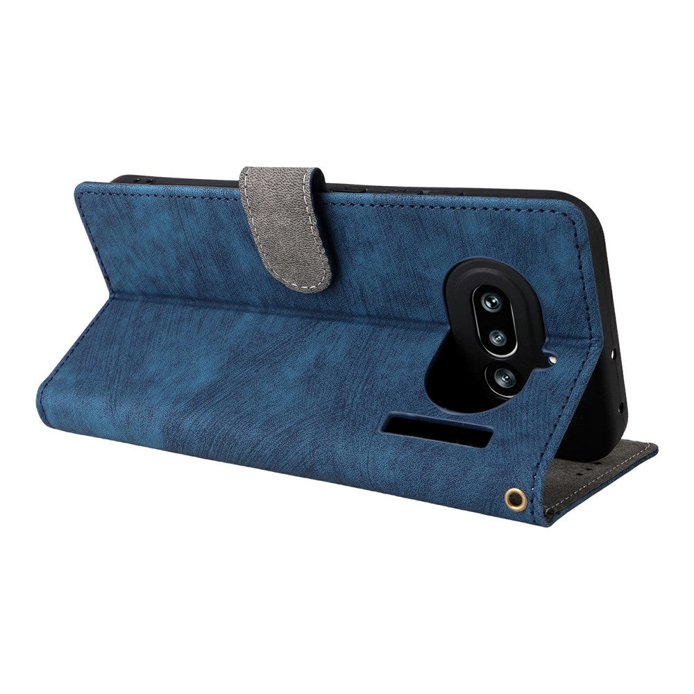 For Nothing Phone (4a) Case Wallet RFID Blocking PU Leather Phone Cover Stand with Strap