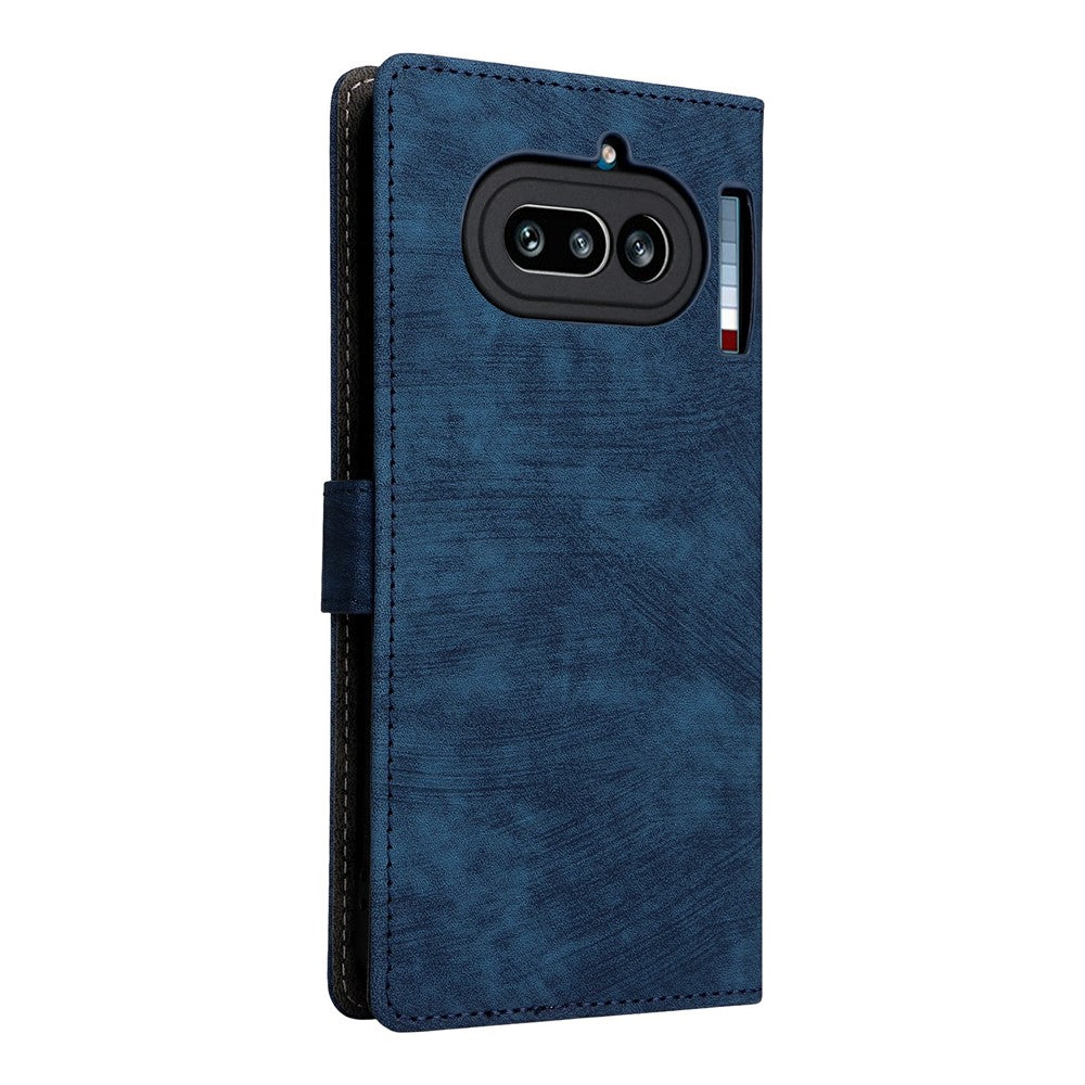 For Nothing Phone (4a) Case Wallet RFID Blocking PU Leather Phone Cover Stand with Strap
