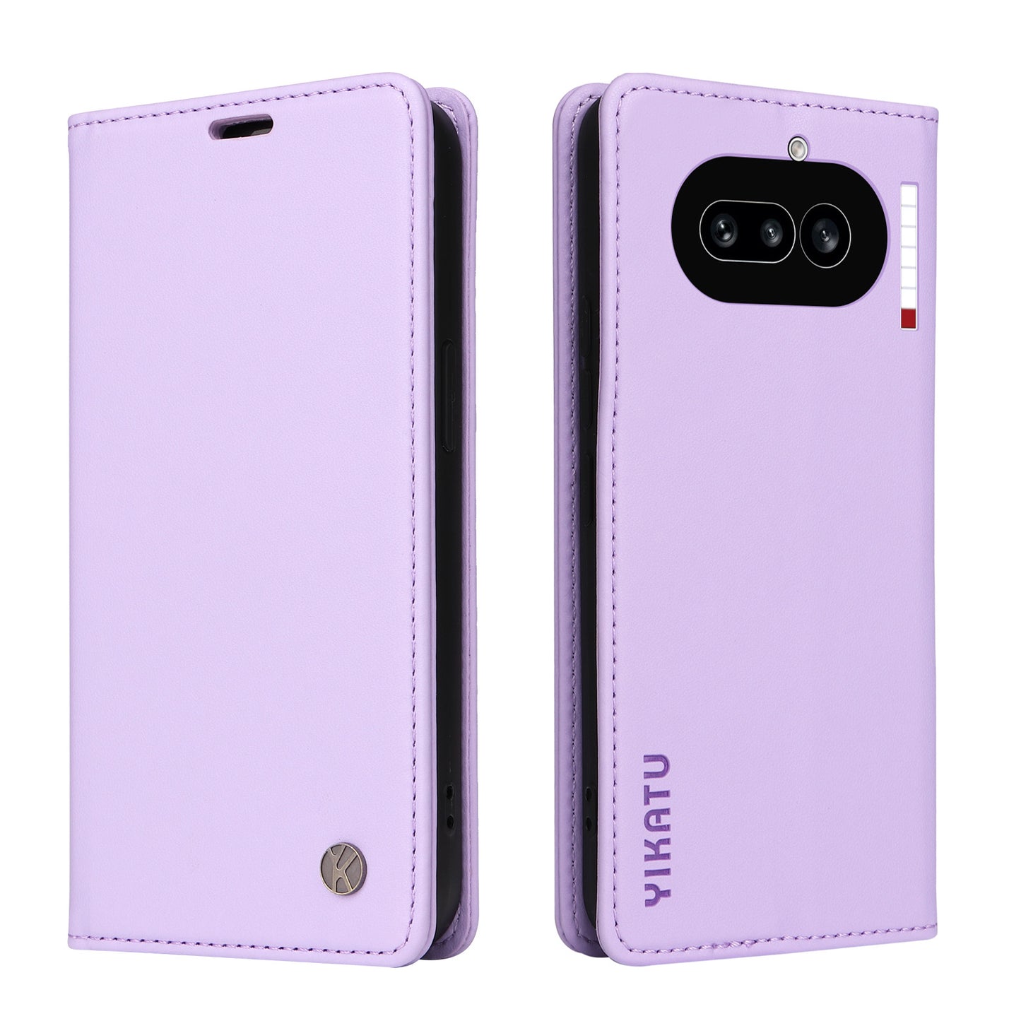 YIKATU For Nothing Phone (4a) YK-001 Phone Cases Magnetic Closure PU Leather Mobile Cover