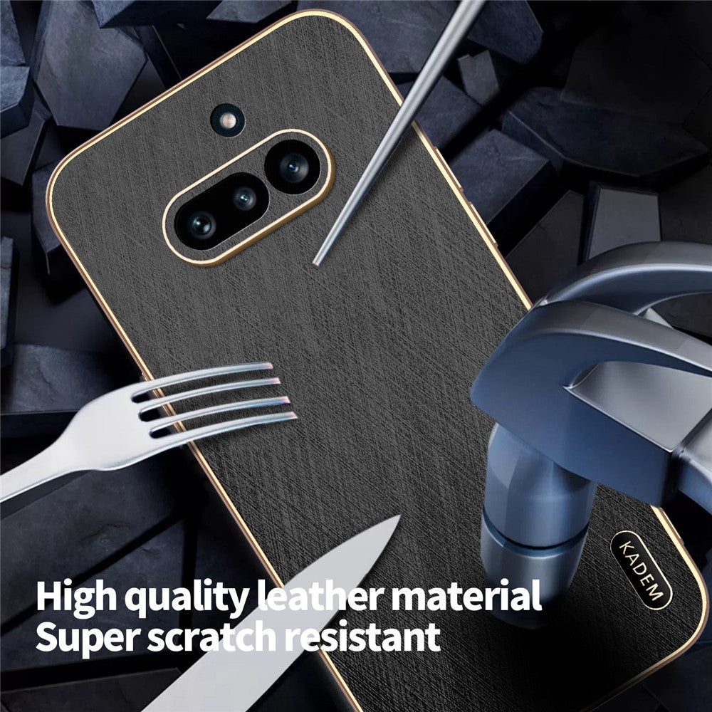 Nothing Phone (4a) Handyhülle – Aus galvanisiertem & seidenmattem PU + TPU