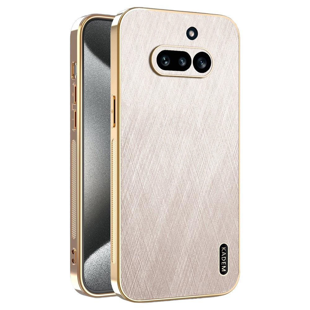 Nothing Phone (4a) Handyhülle – Aus galvanisiertem & seidenmattem PU + TPU