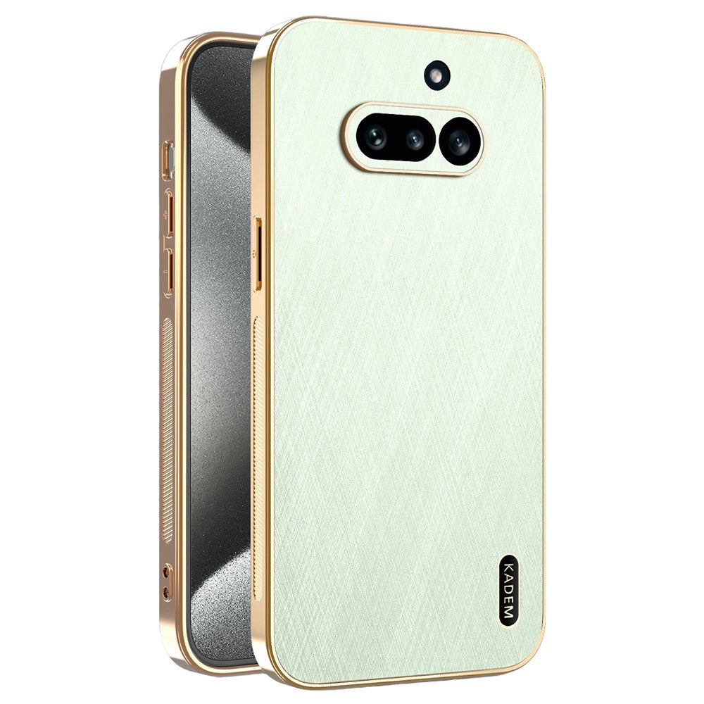 Nothing Phone (4a) Handyhülle – Aus galvanisiertem & seidenmattem PU + TPU
