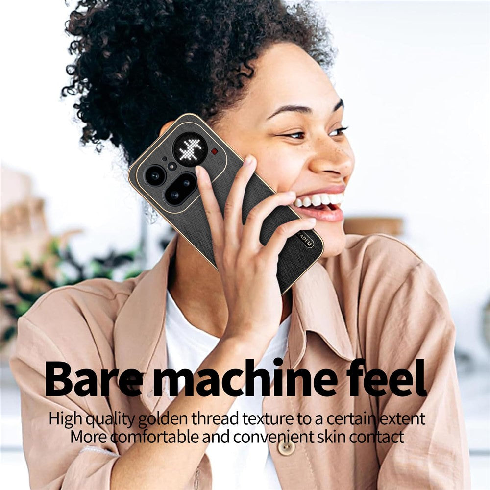 Nothing Phone (4a) Pro Handyhülle – Aus galvanisiertem & seidenmattem PU + TPU