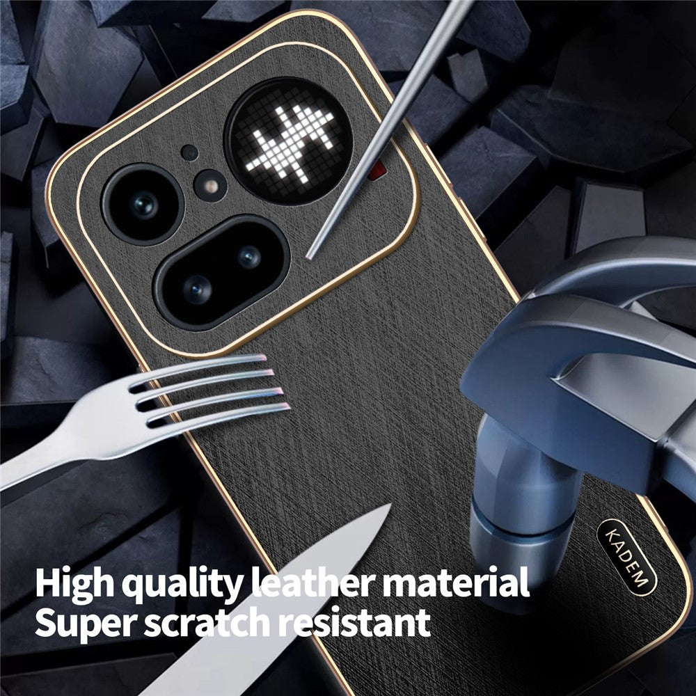 Nothing Phone (4a) Pro Handyhülle – Aus galvanisiertem & seidenmattem PU + TPU