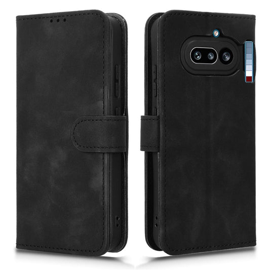 For Nothing Phone (4a) Leather Case Skin Feel Anti Drop Wallet Stand Flip Phone Cover