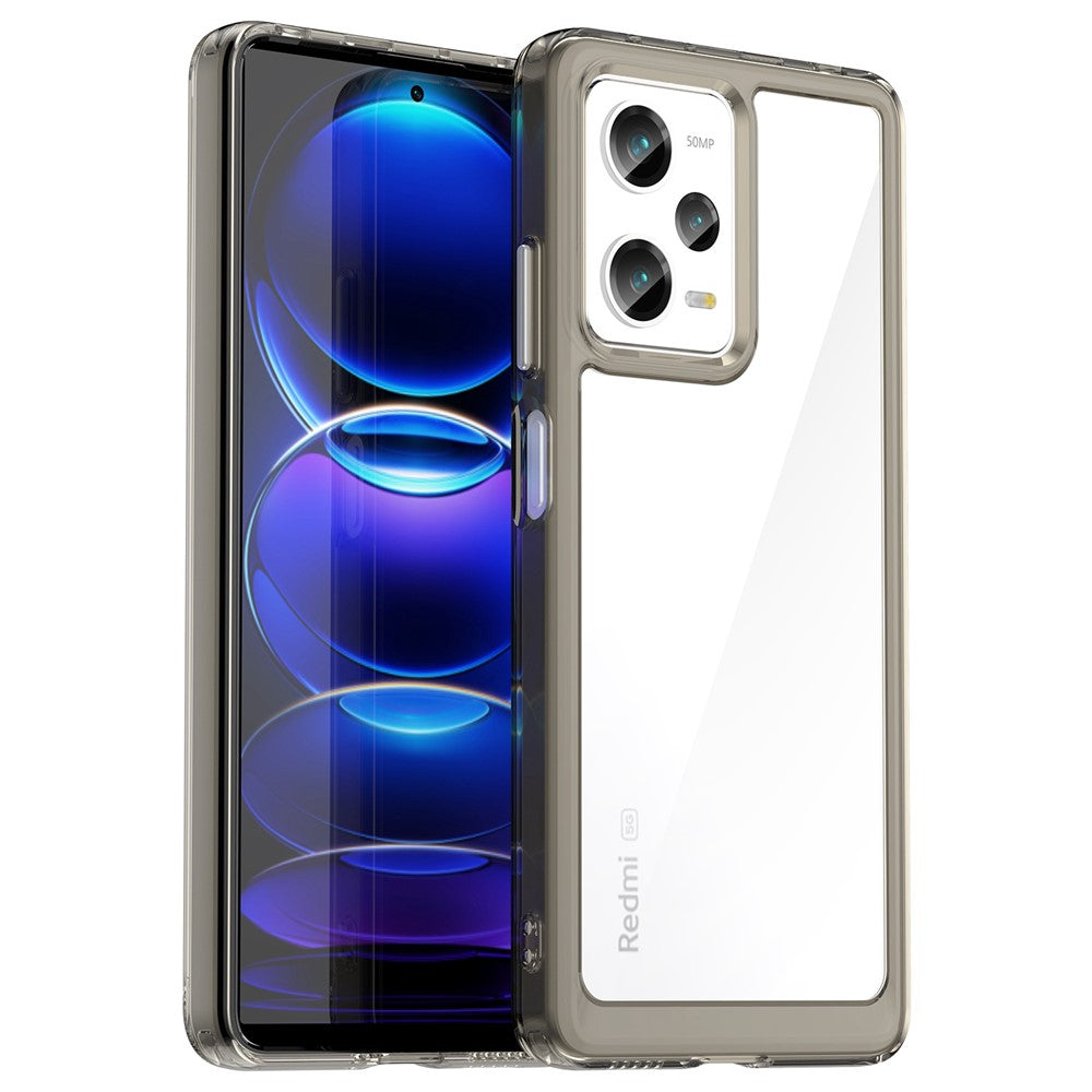 For Xiaomi Redmi Note 12 Pro 5G / Note 12 Pro Speed 5G / Poco X5 Pro 5G Phone Case, Scratch Proof TPU Bumper+Acrylic Back Protective Cover