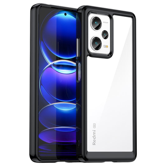Xiaomi Redmi Note 12 Pro+ 5G Handyhülle – sturzsicherer TPU-Stoßfänger + rückseitige aus Acryl