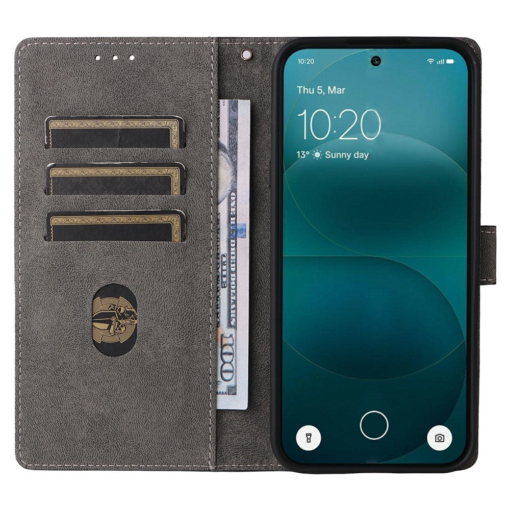 For Nothing Phone (4a) Pro Case Wallet RFID Blocking PU Leather Phone Cover Stand with Strap