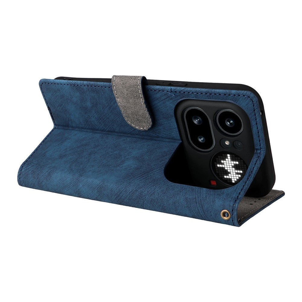 For Nothing Phone (4a) Pro Case Wallet RFID Blocking PU Leather Phone Cover Stand with Strap