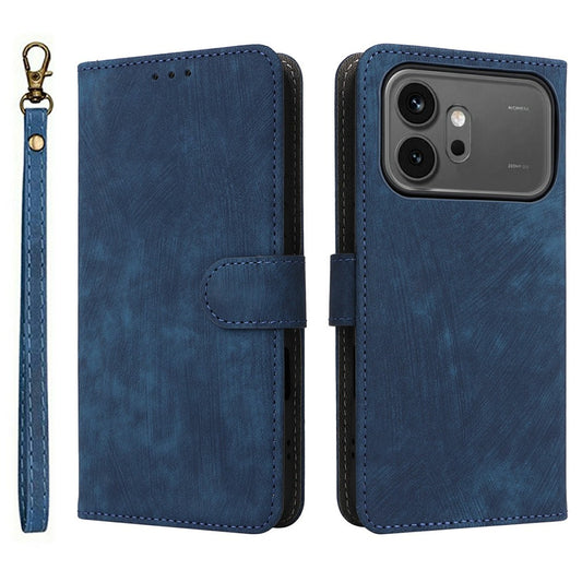 Honor 600 5G / Honor 600 Pro 5G Handyhülle – 600 Pro 5G Brieftasche RFID-blockierende PU-Leder- Ständer mit Riemen
