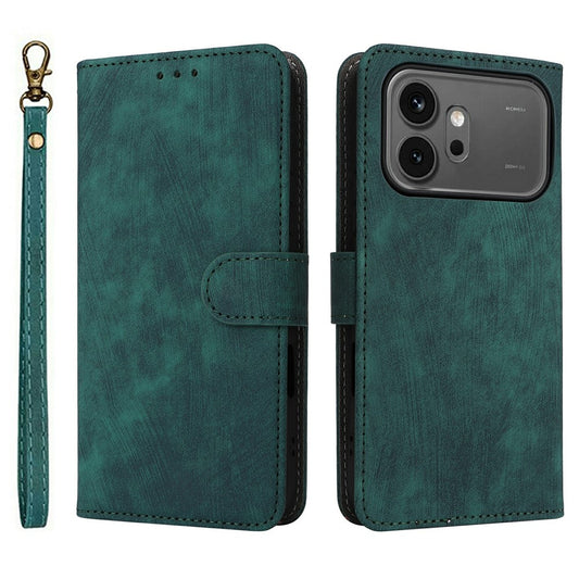 Honor 600 5G / Honor 600 Pro 5G Handyhülle – 600 Pro 5G Brieftasche RFID-blockierende PU-Leder- Ständer mit Riemen