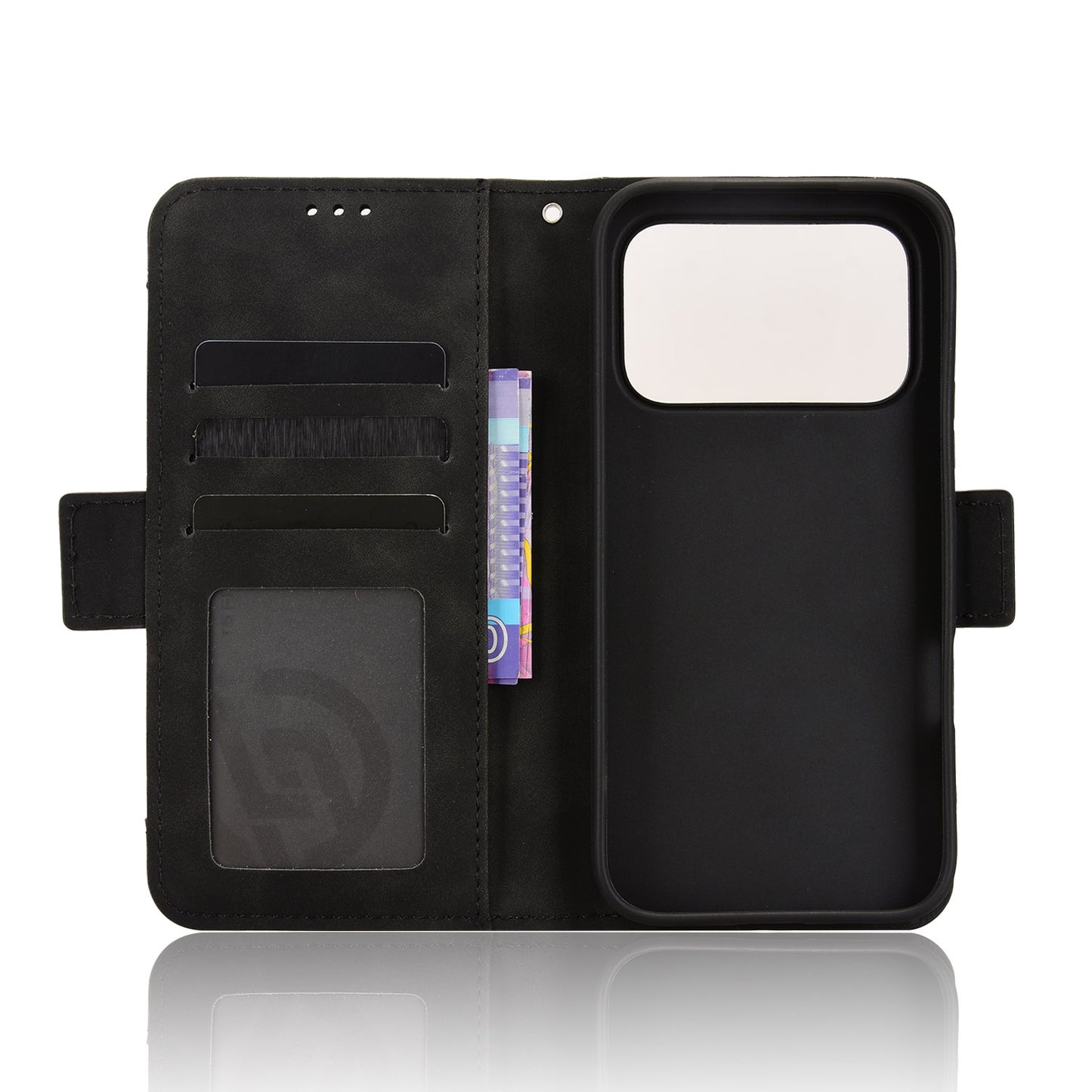 For Honor 600 5G / Honor 600 Pro 5G Leather Case Phone Wallet Cover with Multiple Card Slots