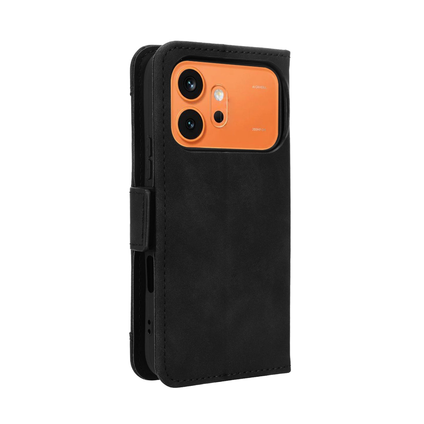 For Honor 600 5G / Honor 600 Pro 5G Leather Case Phone Wallet Cover with Multiple Card Slots