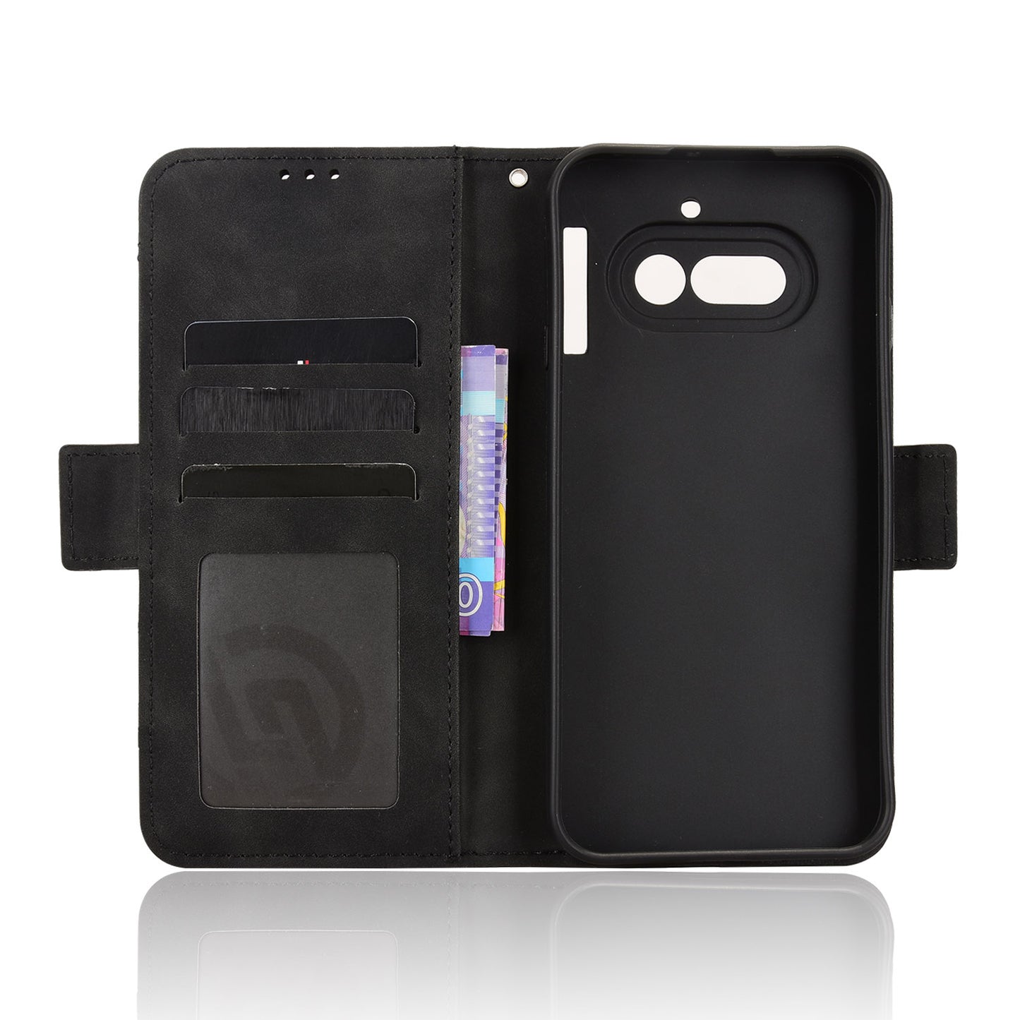 For Nothing Phone (4a) Leather Case Phone Wallet Cover with Multiple Card Slots