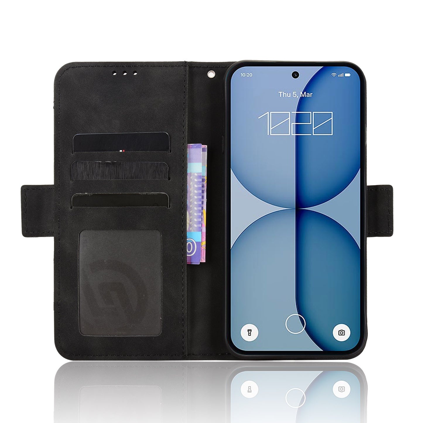 For Nothing Phone (4a) Leather Case Phone Wallet Cover with Multiple Card Slots
