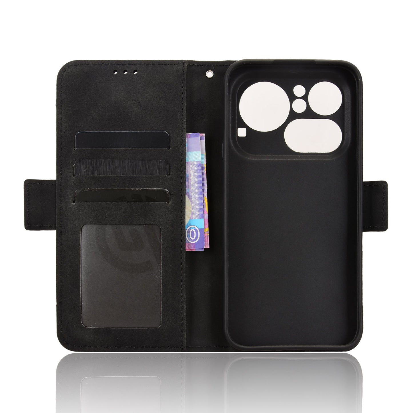 For Nothing Phone (4a) Pro Leather Case Phone Wallet Cover with Multiple Card Slots