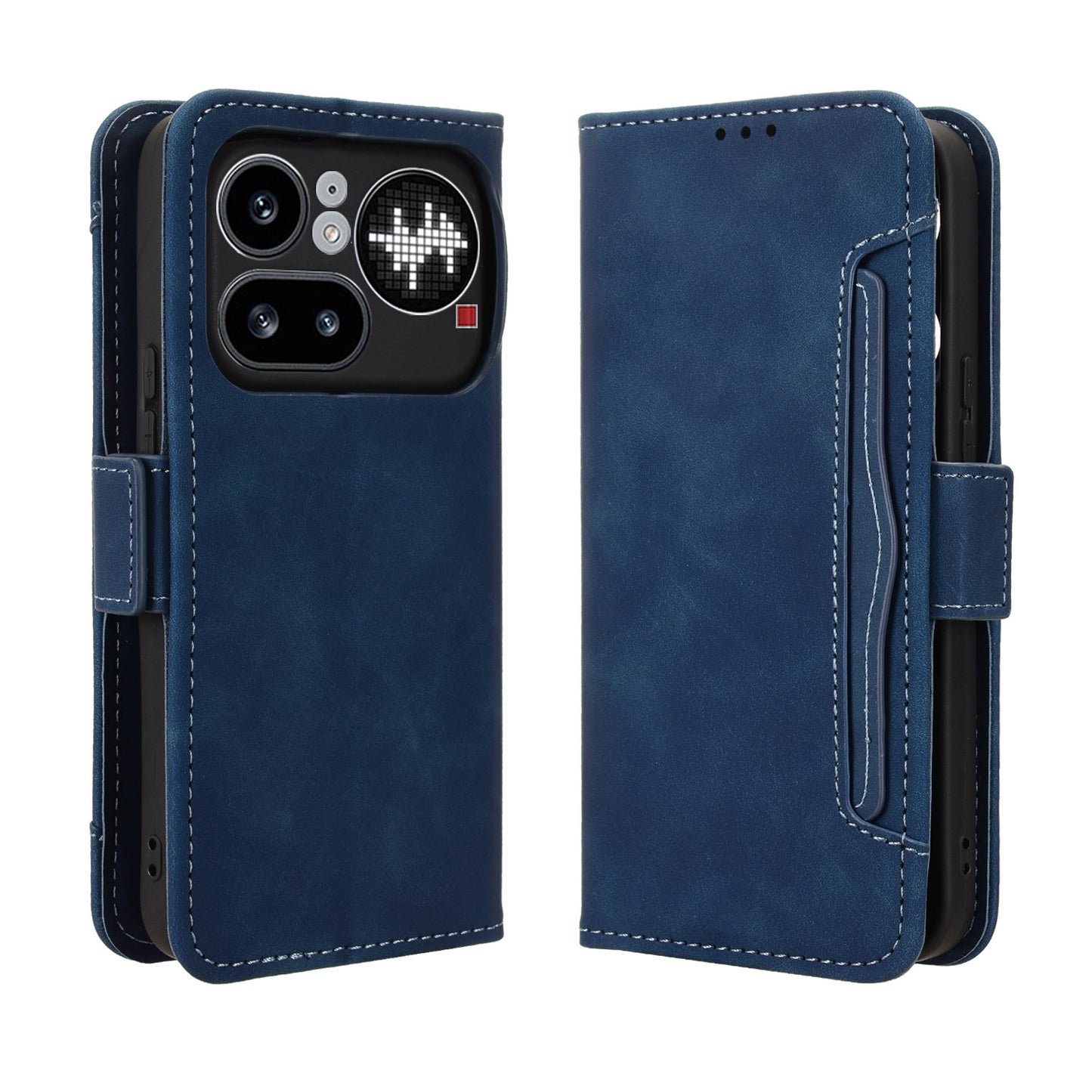 For Nothing Phone (4a) Pro Leather Case Phone Wallet Cover with Multiple Card Slots