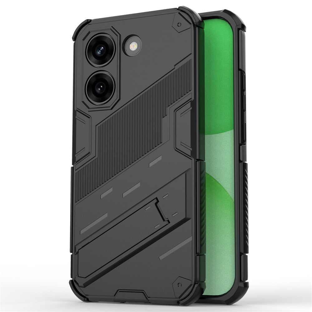 For Xiaomi Poco X8 Pro 5G  /  Redmi Turbo 5 5G Case PC + TPU Shockproof Phone Cover with Kickstand