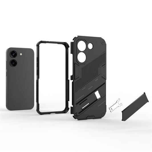For Xiaomi Poco X8 Pro 5G  /  Redmi Turbo 5 5G Case PC + TPU Shockproof Phone Cover with Kickstand