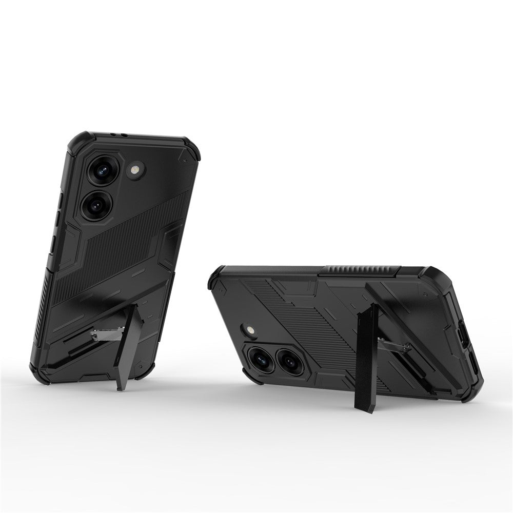 For Xiaomi Poco X8 Pro 5G  /  Redmi Turbo 5 5G Case PC + TPU Shockproof Phone Cover with Kickstand