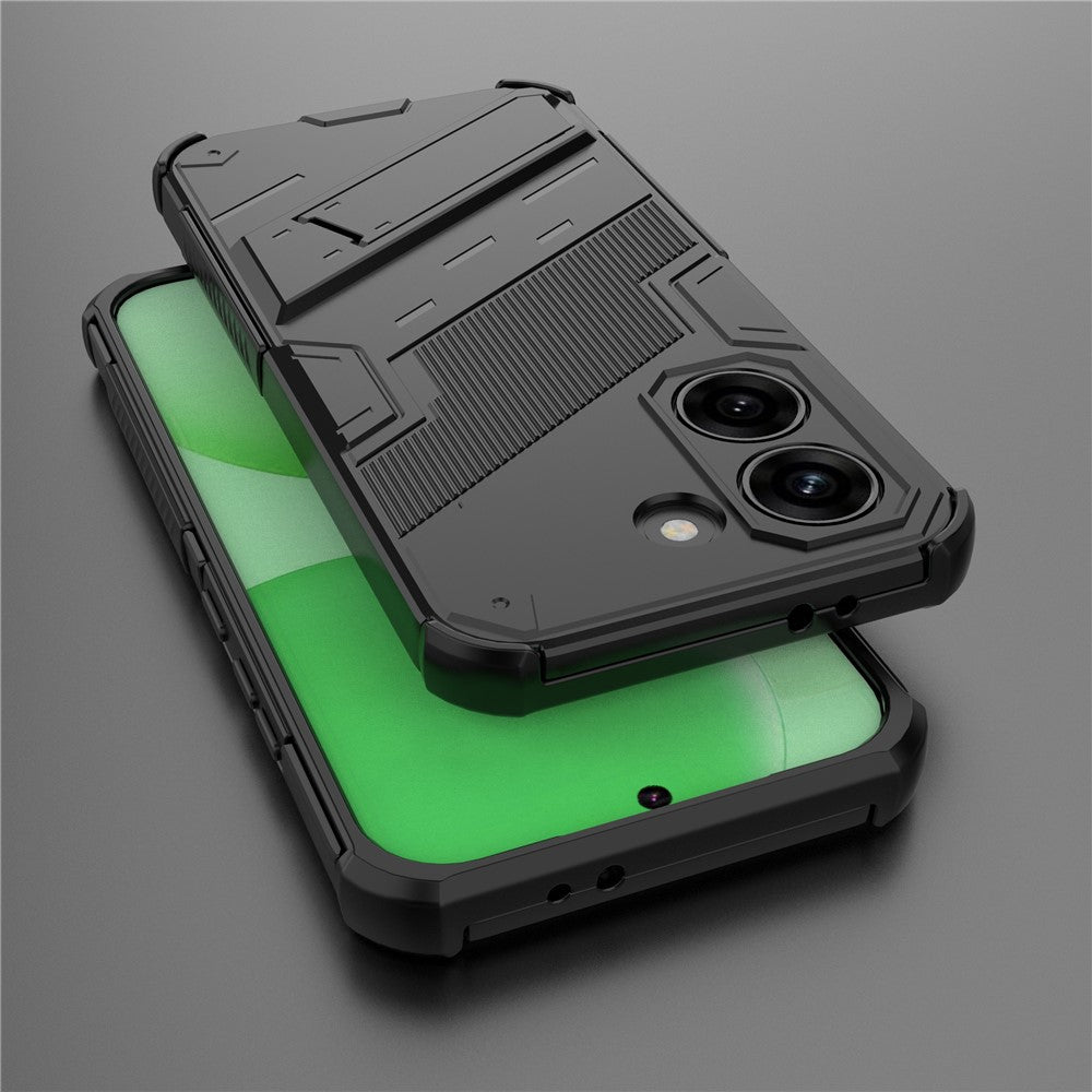 For Xiaomi Poco X8 Pro 5G  /  Redmi Turbo 5 5G Case PC + TPU Shockproof Phone Cover with Kickstand