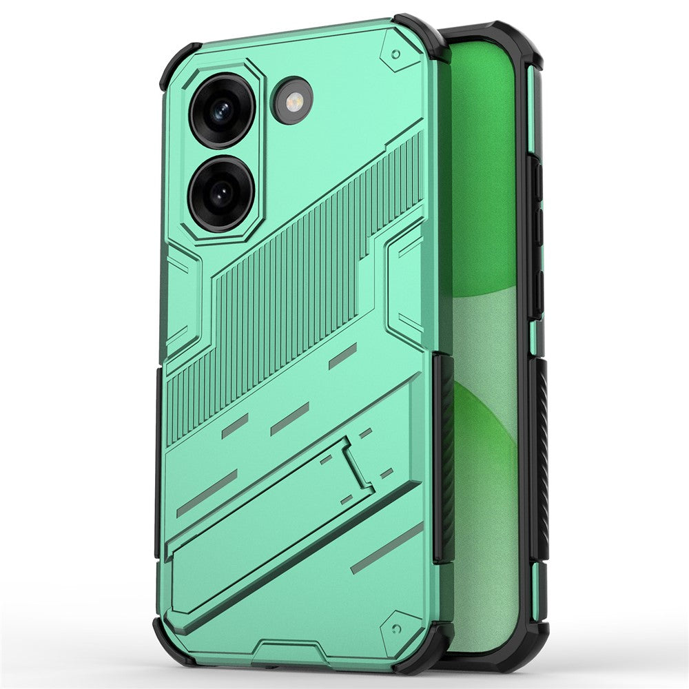 For Xiaomi Poco X8 Pro 5G  /  Redmi Turbo 5 5G Case PC + TPU Shockproof Phone Cover with Kickstand